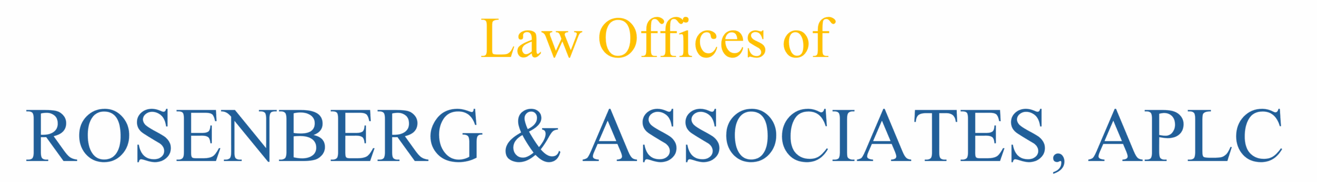 Rosenberg & Associates, APLC